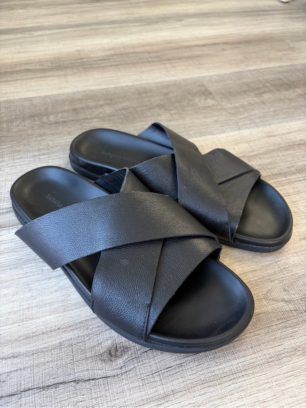 Banana Republic Black Sandals